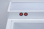 DRINK COOLER VERTICALE 350 LT. CON OPALINA PUBLICITARIA K4 1°C/+9°C - DC 350CF - COOL HEAD