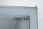 DRINK COOLER VERTICALE 350 LT. CON OPALINA PUBLICITARIA K4 1°C/+9°C - DC 350CF - COOL HEAD
