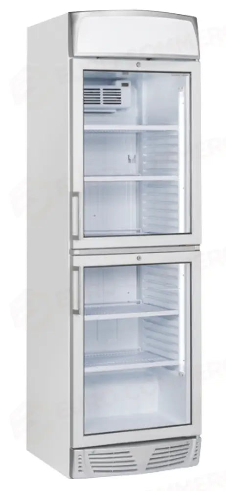 FRIGORIFERO BEVANDE VERTICALE 350 LT. (PORTA MEZZA) CON OPALINA PUBLICITARIA K1 0°C/+7°C - TMG 390C - COOL HEAD
