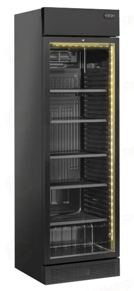 FRIGORIFERO BEVANDE VERTICALE 380 LT. CON OPALINA PUBLICITARIA K1 0°C/+7°C - TKG 408CB - COOL HEAD