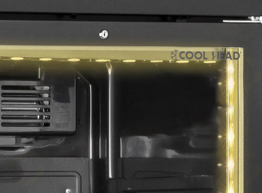 DRINK COOLER VERTICALE 380 LT. CON OPALINA PUBLICITARIA K1 0°C/+7°C - TKG 1000CB - COOL HEAD