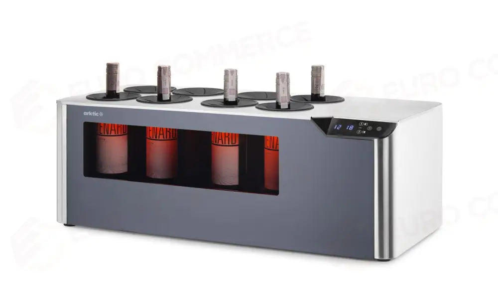 FRIGORIFERO DA BANCO CANTINA A 2 ZONE ARKTIC NERO 230V/60W 350X800X(H)293MM - 237380