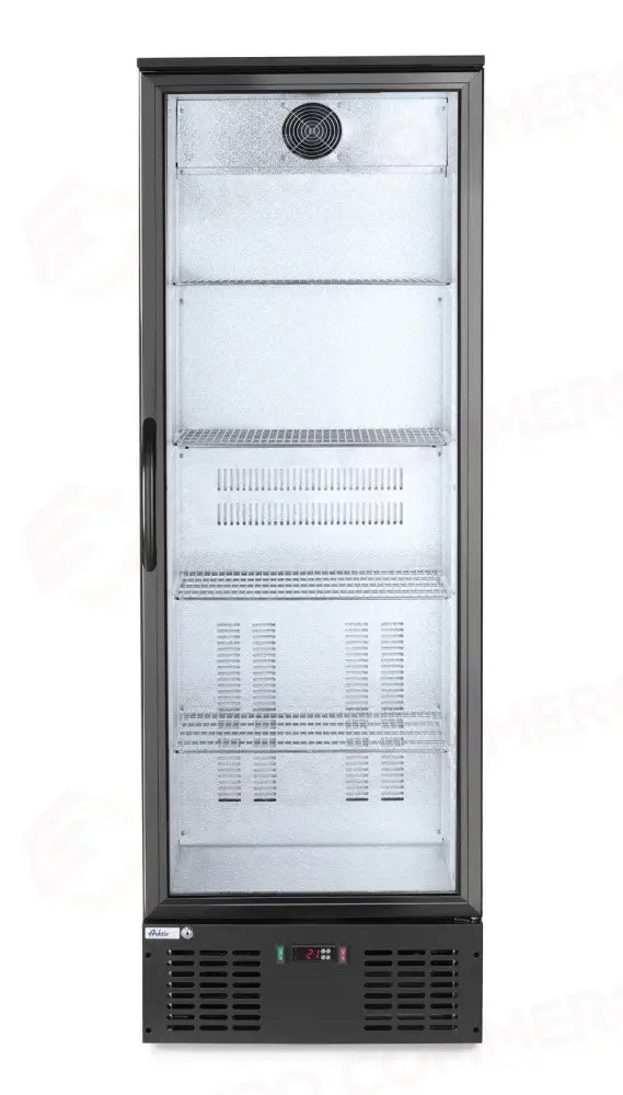 FRIGORIFERO PER BAR POSTERIORE A PORTA SINGOLA ARKTIC 300L NERO 220-240V/195W 600X528X(H)1820MM - HENDI