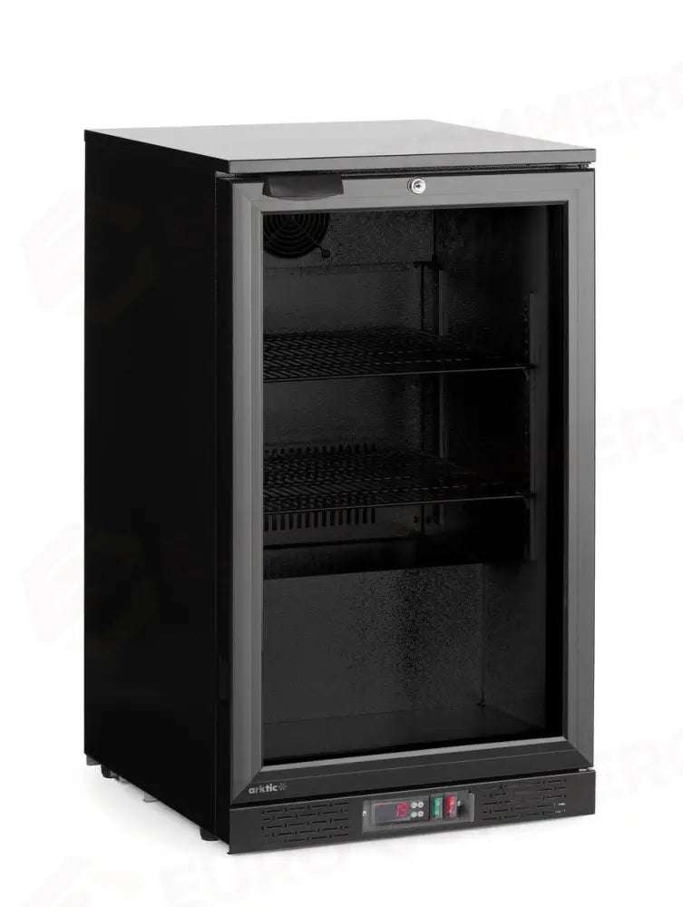 FRIGORIFERO PER BARRA POSTERIORE A PORTA SINGOLA ARKTIC 103L NERO 220-240V/120W 500X530X(H)865M - HENDI
