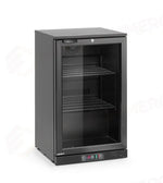 FRIGORIFERO PER BAR POSTERIORE A PORTA SINGOLA ARKTIC 86L NERO 220-240V/120W 500X530X(H)870MM