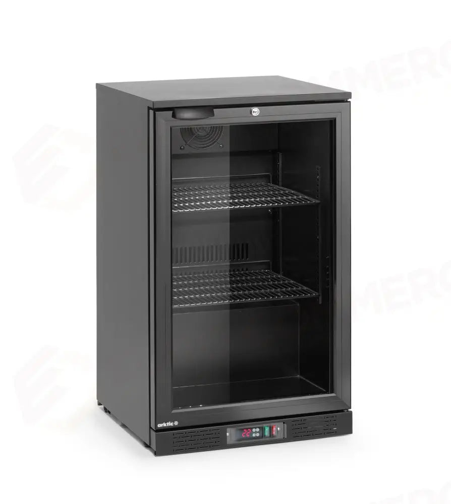 FRIGORIFERO PER BAR POSTERIORE A PORTA SINGOLA ARKTIC 86L NERO 220-240V/120W 500X530X(H)870MM