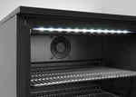 FRIGORIFERO PER BAR POSTERIORE A PORTA SINGOLA ARKTIC 86L NERO 220-240V/120W 500X530X(H)870MM