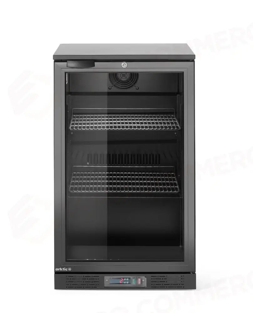 FRIGORIFERO PER BAR POSTERIORE A PORTA SINGOLA ARKTIC 86L NERO 220-240V/120W 500X530X(H)870MM