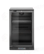 FRIGORIFERO PER BAR POSTERIORE A PORTA SINGOLA ARKTIC 86L NERO 220-240V/120W 500X530X(H)870MM