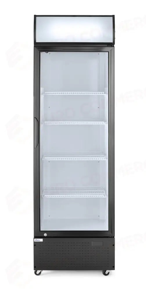FRIGORIFERO PER BAR POSTERIORE CON PANNELLO RETROILLUMINATO PORTA SINGOLA ARKTIC 254L NERO 220-