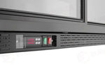FRIGORIFERO PER BAR POSTERIORE CON PORTE SCORREVOLI TRIPLE ARKTIC 308L NERO 220-240V/160W 1350X