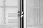 FRIGORIFERO PER BAR POSTERIORE E 2 PORTE SCORREVOLI ARKTIC 150L ARGENTO 220-240V/160W 900X520X(-