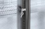 FRIGORIFERO PER BARRA POSTERIORE CON DOPPIE PORTE SCORREVOLI ARKTIC 158L NERO 230V/160W 520X900