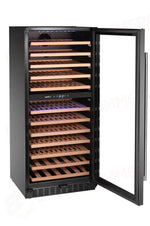 FRIGORIFERO PER VINI 2 ZONE 124 BOTTIGLIE ARKTIC NERO 569X595X(H)1397MM - 237120