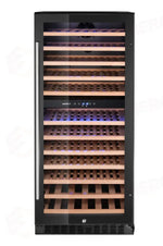 FRIGORIFERO PER VINI 2 ZONE 124 BOTTIGLIE ARKTIC NERO 569X595X(H)1397MM - 237120