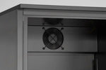 FRIGORIFERO POSTERIORE DA BAR CON DOPPIA PORTA ARKTIC 384L NERO 220-240V/365W 900X530X(H)1820MM