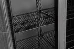 FRIGORIFERO POSTERIORE DA BAR CON DOPPIA PORTA ARKTIC 384L NERO 220-240V/365W 900X530X(H)1820MM