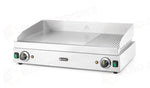 FRY TOP 1/3 RIGATA HENDI PROFI LINE 2/3 LISCIA 230V/3500W 697X474X(H)241MM - 203163