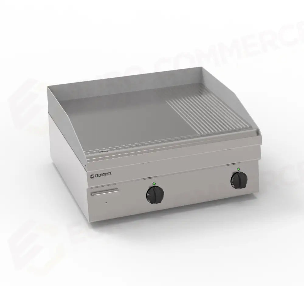 FRY TOP 1/3 RIGATO 700 ELETTRICO - 116027 - TECNOINOX