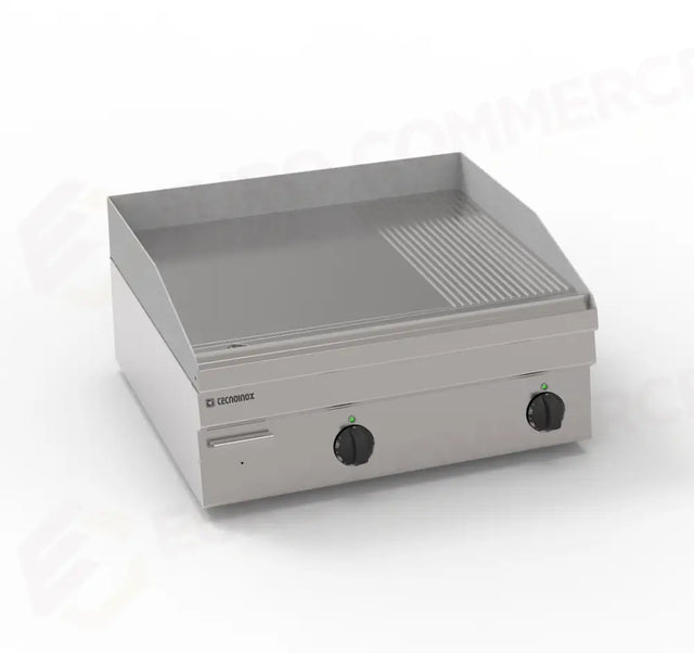 1/3 GRIDDLE FRY TOP 700 ELECTRIC - 116027 - TECNOINOX