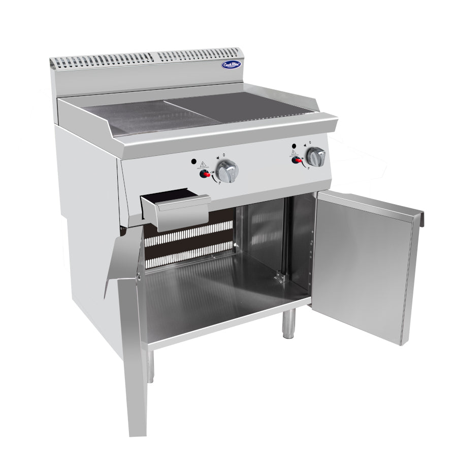 Plaque de cuisson lisse sur armoire série 700 - AT7G8G-FA - ATOSA