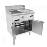 FRY TOP LISCIO/RIGATO DOPPIO SU MOBILE SERIE 900 - AT9G8G-F-D - ATOSA