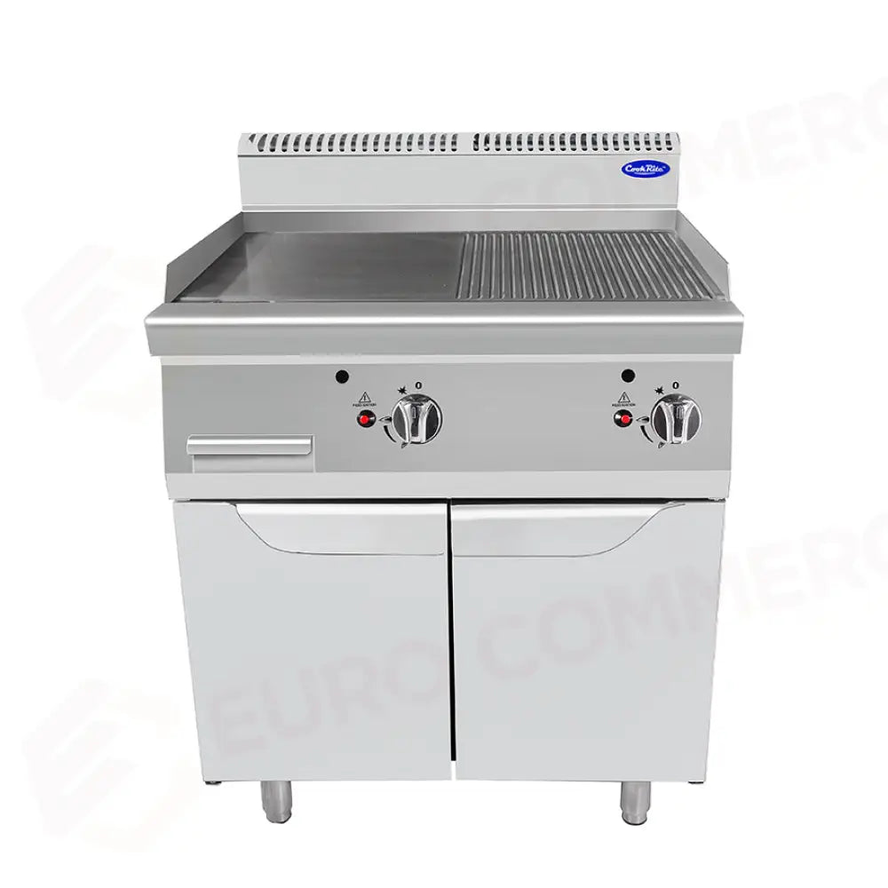 FRY TOP LISCIO/RIGATO DOPPIO SU MOBILE SERIE 900 - AT9G8G-F-D - ATOSA