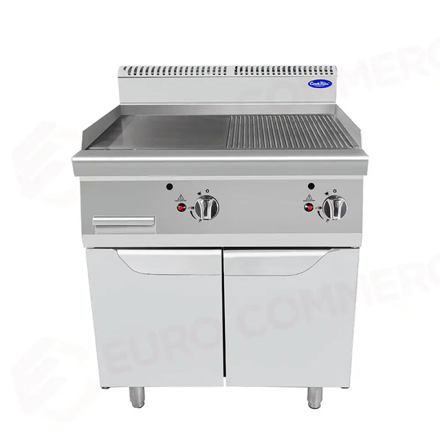 FRY TOP LISCIO/RIGATO DOPPIO SU MOBILE SERIE 900 - AT9G8G-F-D - ATOSA