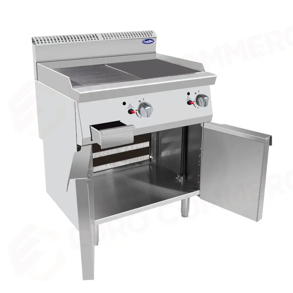 FRY TOP LISCIO SU MOBILE SERIE 700 - AT7G8G-F-A - ATOSA
