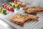 FRY TOP METÀ RIGATA HENDI PROFI LINE 1/2 LISCIA 230V/2400W 527X404X(H)233MM - 203156