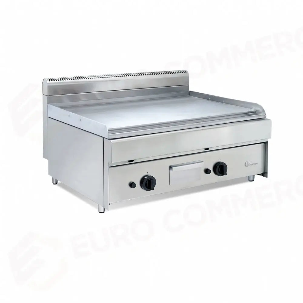FRY TOP PROFESSIONALE ELETTRICO IN ACCIAIO INOX MOD FRY TOP 800 EC PARKER - Frytop