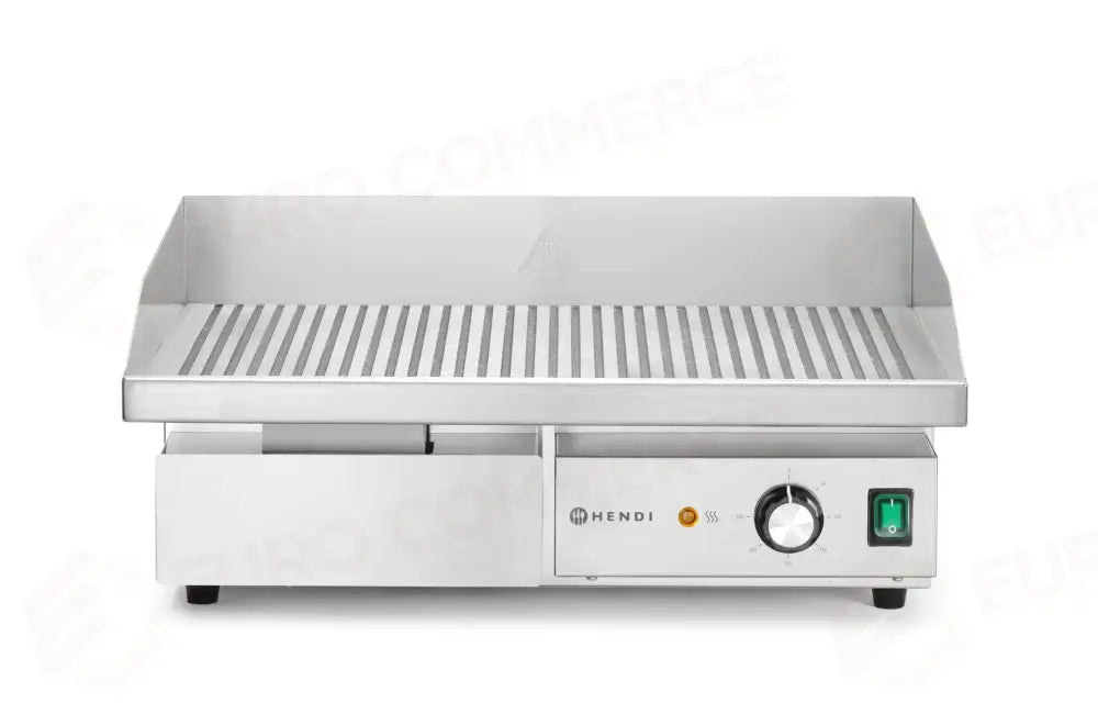 FRY TOP RIGATA HENDI BUDGET LINE 220-240V/3000W 550X430X(H)240MM - 154984