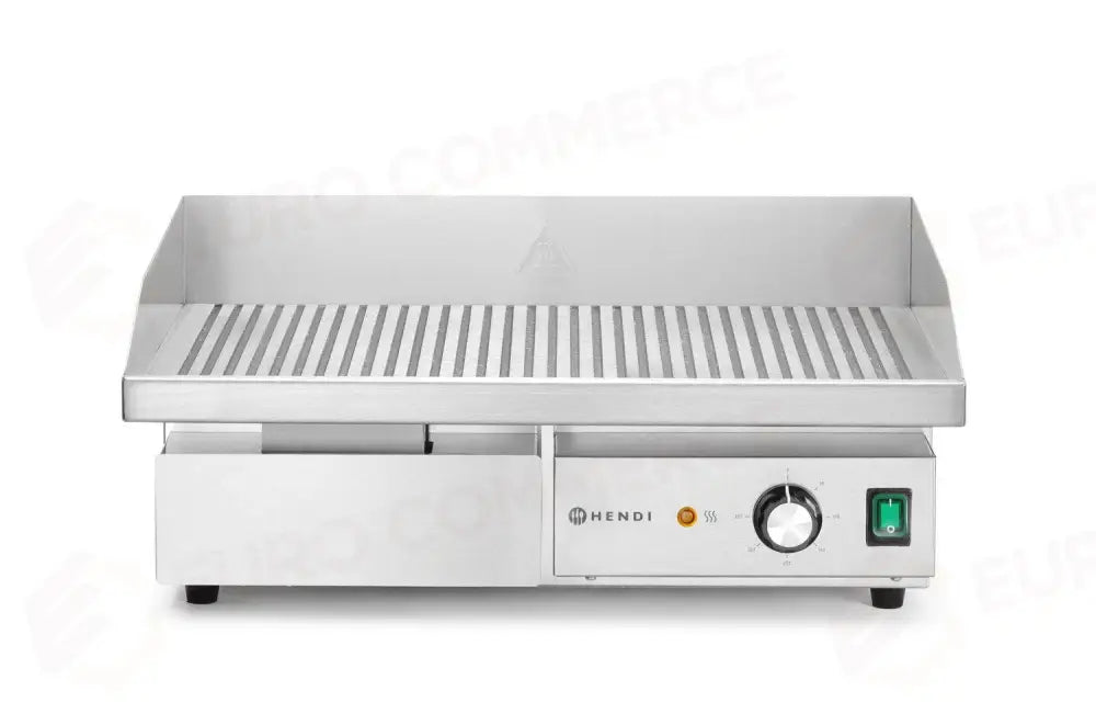 FRY TOP RIGATA BUDGET LINE 220-240V/3000W 550X430X(H)240MM - HENDI