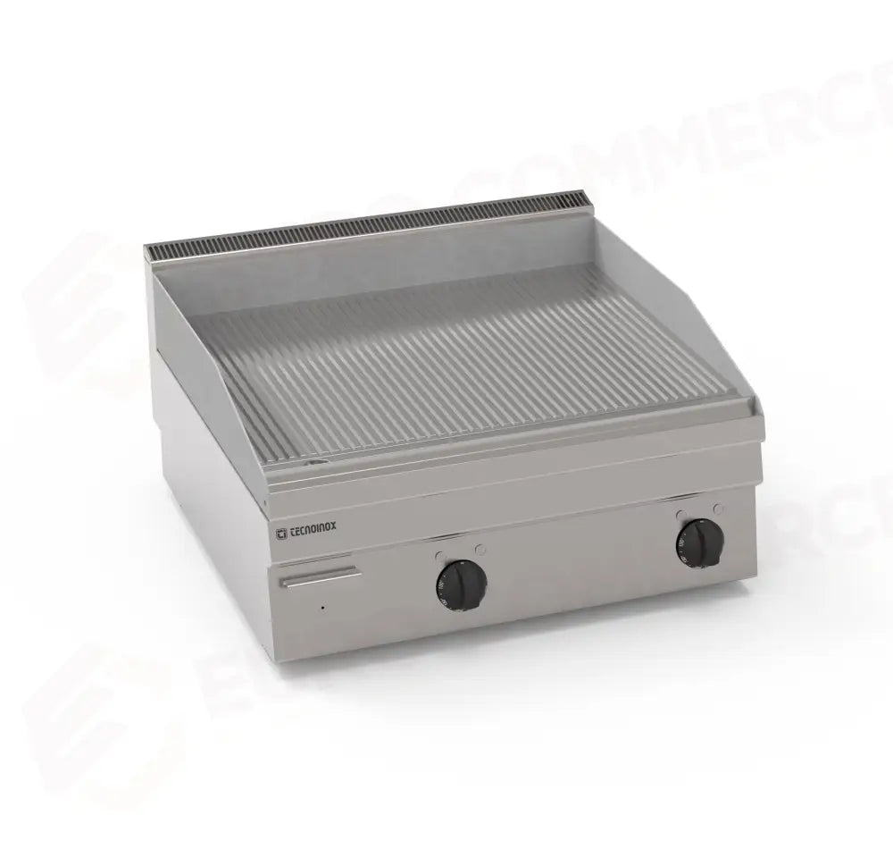 FRY TOP TUTTO RIGATO 700 ELETTRICO - 126028 - TECNOINOX