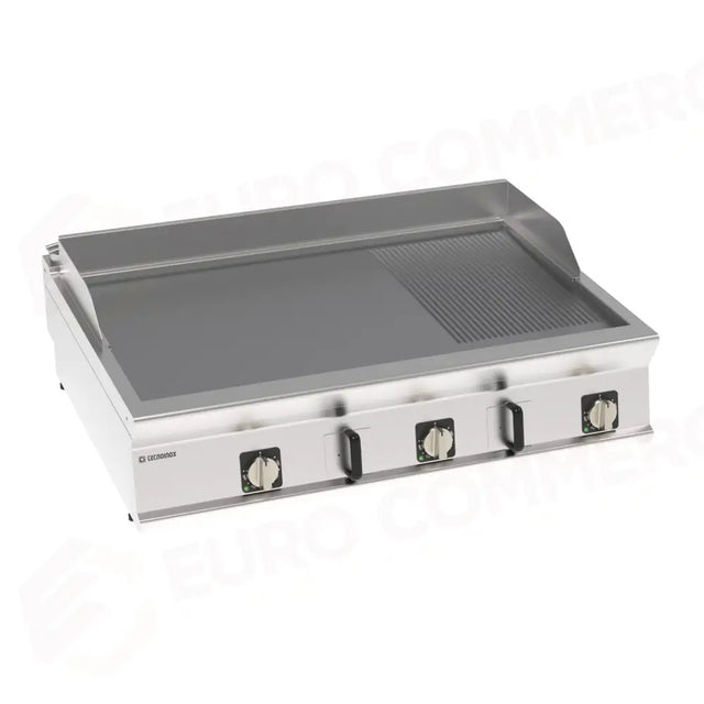 FRYTOP ELE P.1/3 RIG CR B 1200 MY23 - 316254 - TECNOINOX