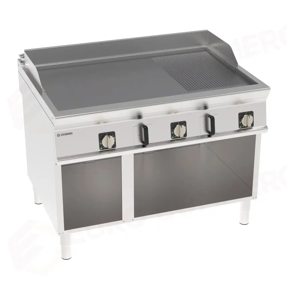 FRYTOP ELE P.1/3 RIG CR B 1200 MY23 - 316259 - TECNOINOX