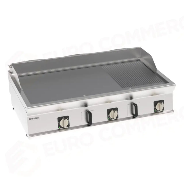 FRYTOP ELE P.1/3 RIG CR B 1200 MY23 - 716205 - TECNOINOX