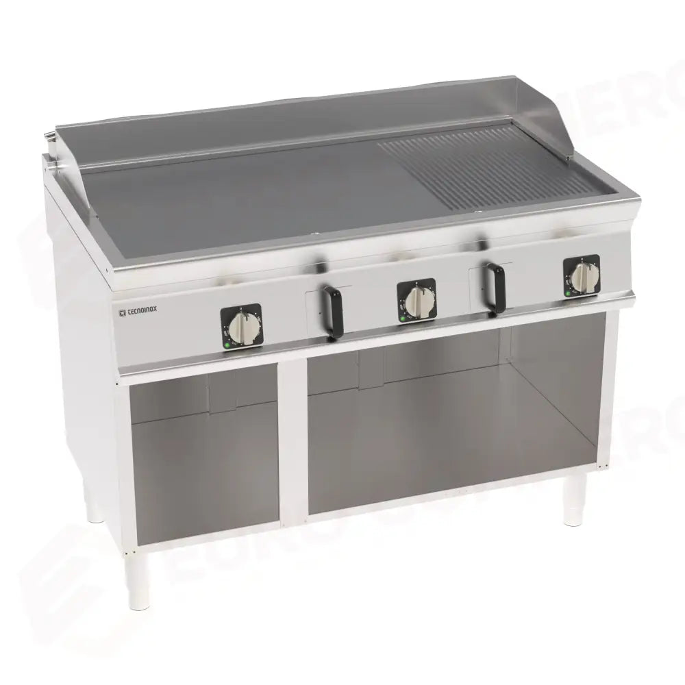 FRYTOP ELE P.1/3 RIG CR B 1200 MY23 - 716210 - TECNOINOX