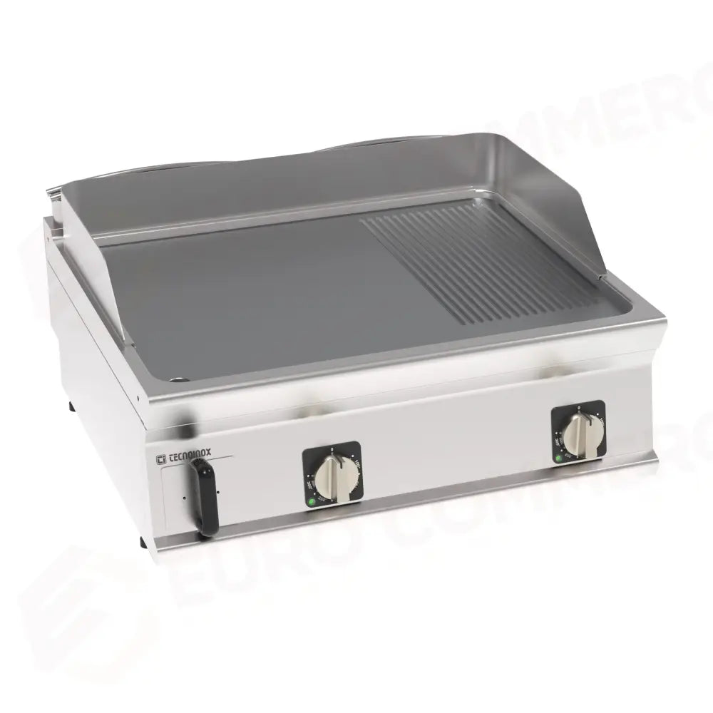 FRYTOP ELE P.1/3 RIG CR B 800 MY23 - 716228 - TECNOINOX