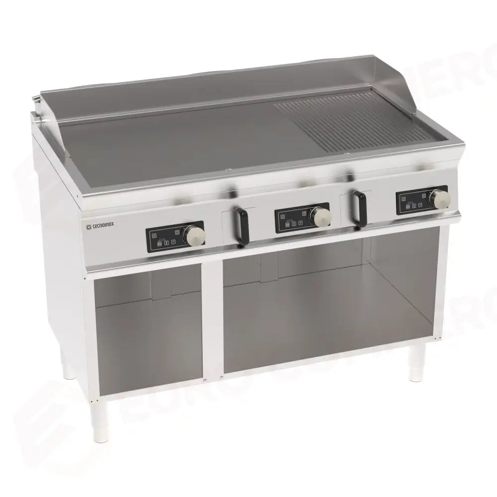 FRYTOP ELE P.1/3 RIGATA 1200 C.E. MY23 - 716247 - TECNOINOX