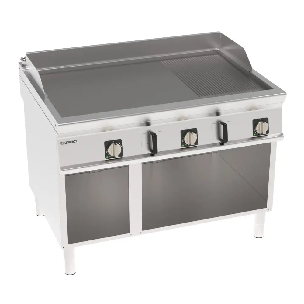 FRYTOP ELE P.1/3 RIGATA 1200 MY23 - 316256 - TECNOINOX
