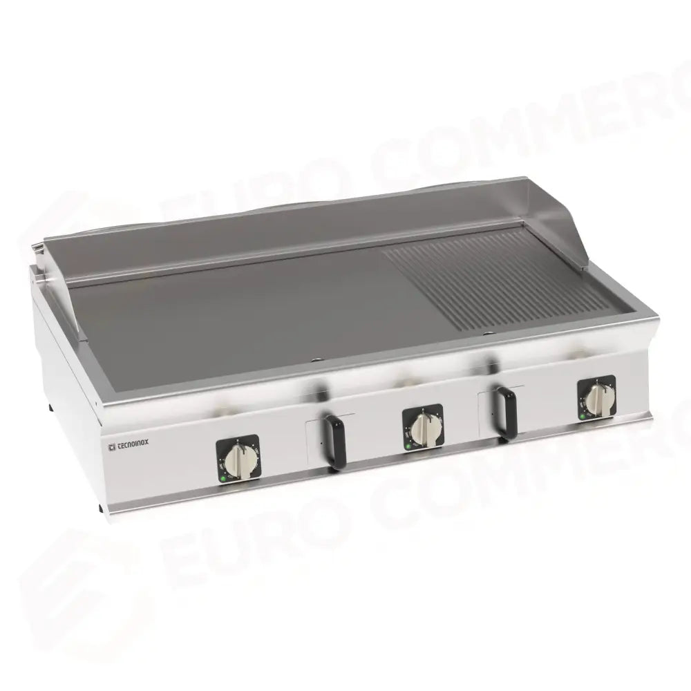 FRYTOP ELE P.1/3 RIGATA 1200 MY23 - 716202 - TECNOINOX