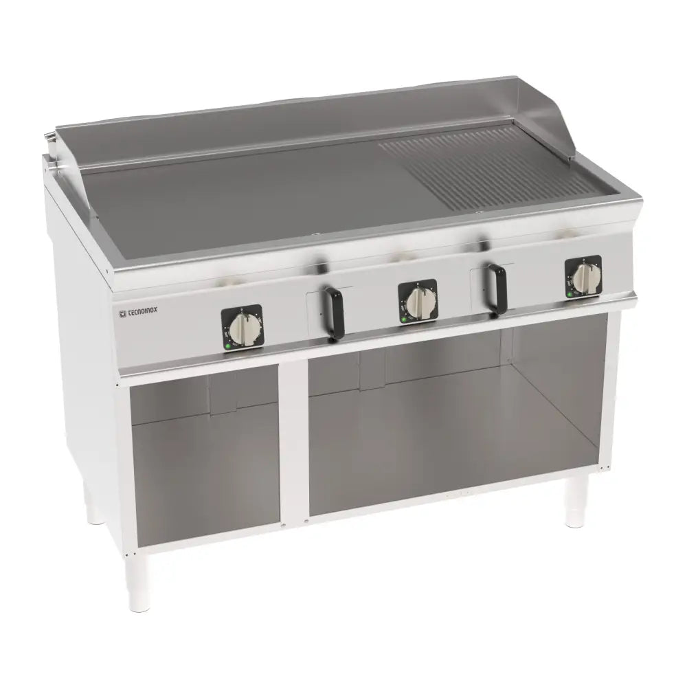 FRYTOP ELE P.1/3 RIGATA 1200 MY23 - 716207 - TECNOINOX