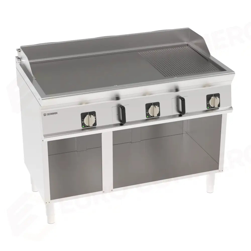 FRYTOP ELE P.1/3 RIGATA 1200 MY23 - 716207 - TECNOINOX