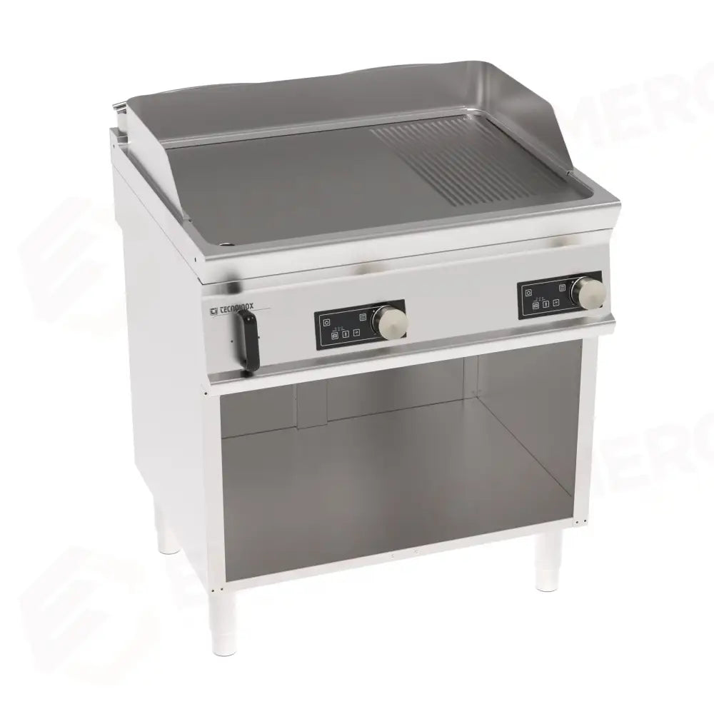 FRYTOP ELE P.1/3 RIGATA 800 C.ELT. MY23 - 716241 - TECNOINOX