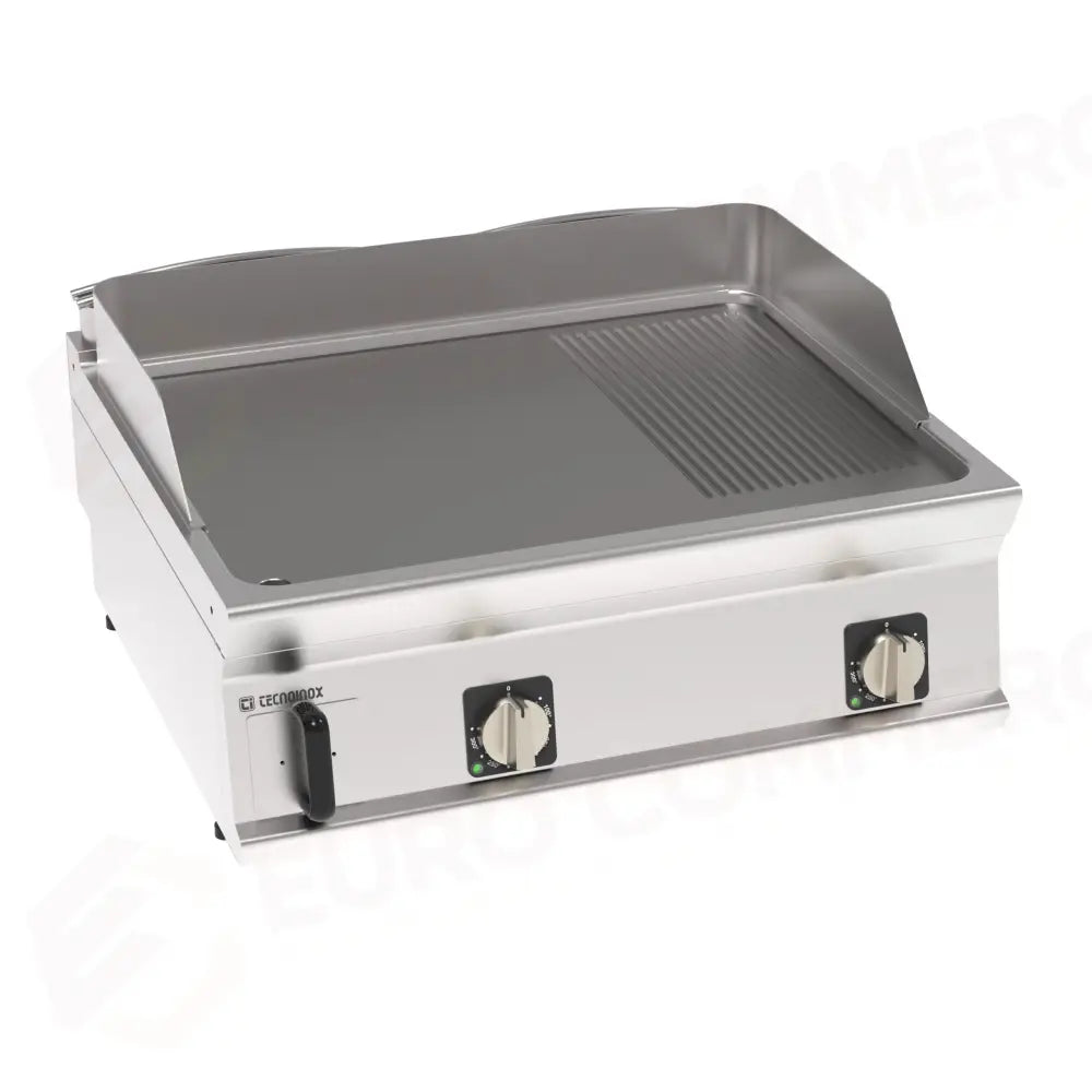 FRYTOP ELE P.1/3 RIGATA 800 MY23 - 716215 - TECNOINOX