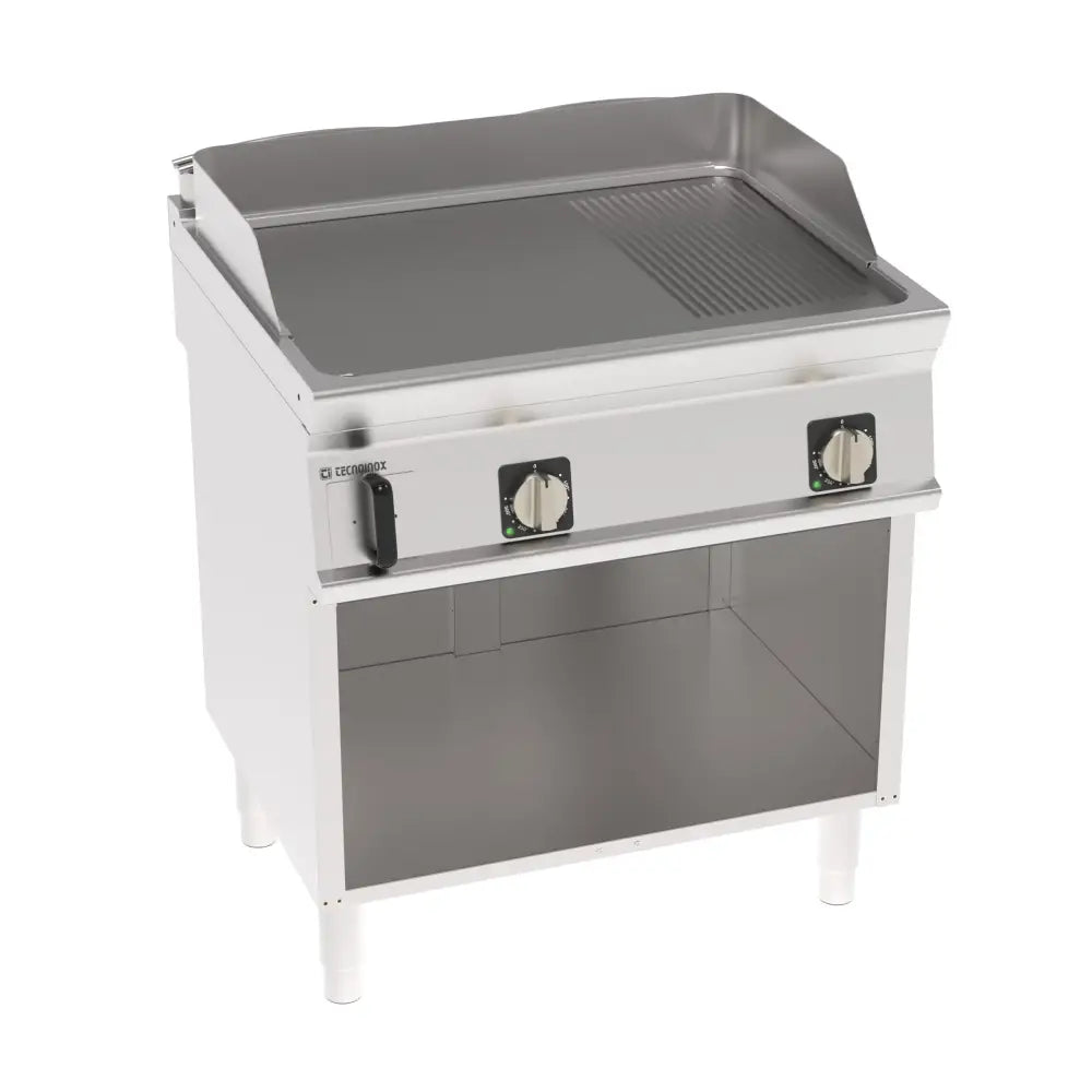 FRYTOP ELE P.1/3 RIGATA 800 MY23 - 716222 - TECNOINOX