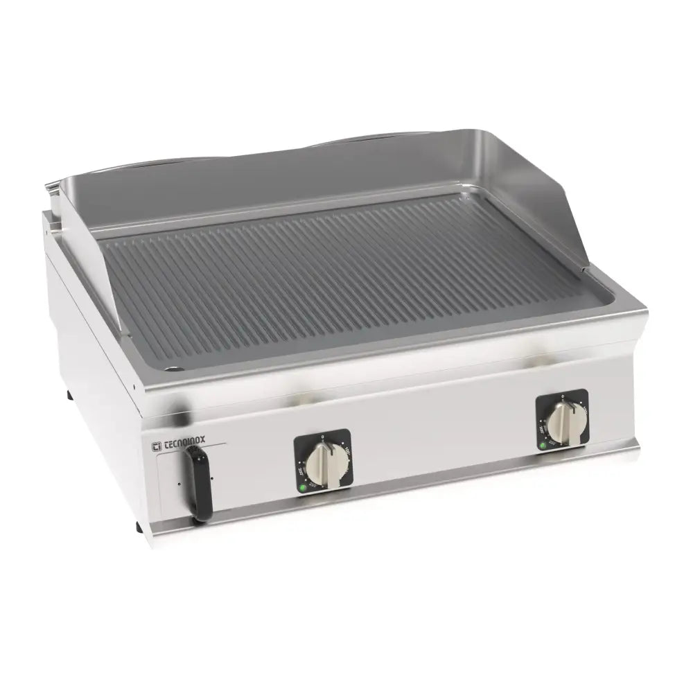 FRYTOP ELE P.RIGATA CR B 800 MY23 - 716229 - TECNOINOX