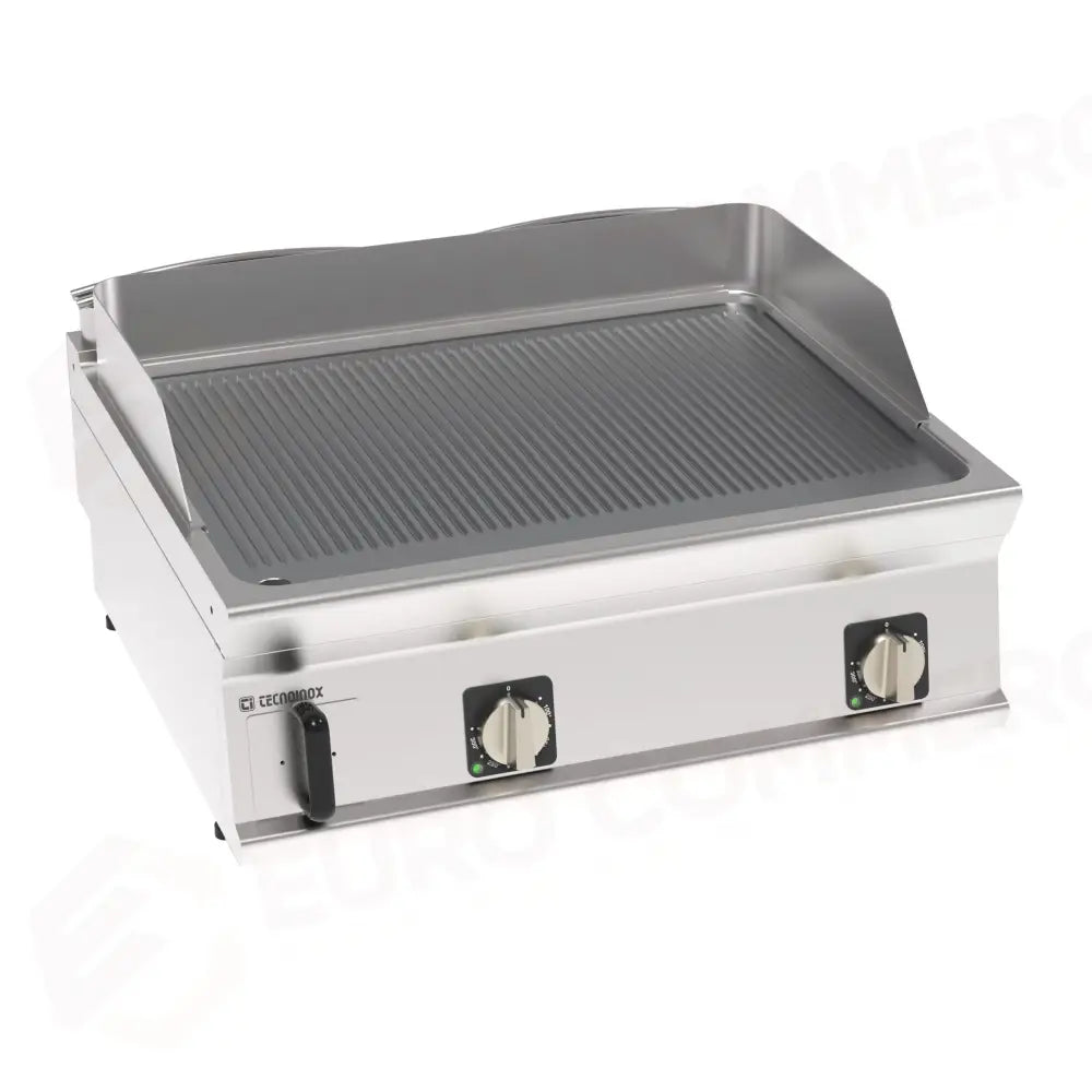 FRYTOP ELE P.RIGATA CR B 800 MY23 - 716229 - TECNOINOX