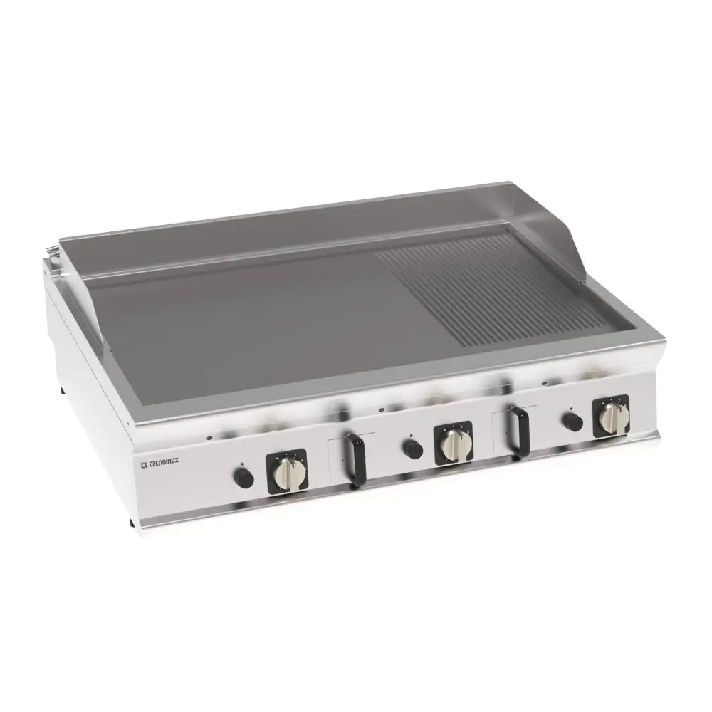 FRYTOP GAS P.1/3 RIGATA 1200 MY23 - 313222 - TECNOINOX